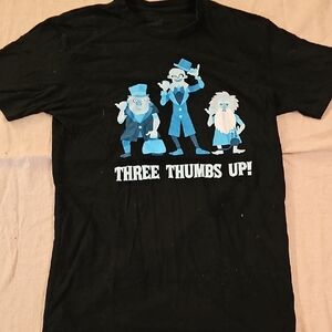 Kids Black Haunted Mansion Tee - Three Thumbs Up!